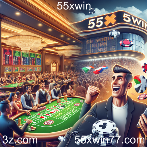 Apostas Esportivas no 55xwin: Tudo o que Você Precisa Saber